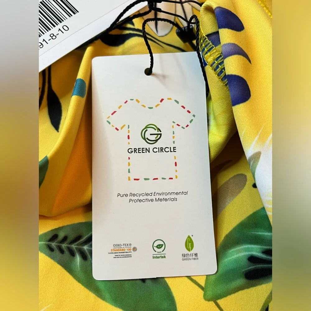 Floral Reflective Light n Tight Hi-Rise 7/8 24” RC (8-10) ZYIA NWT 1291 - Picture 13 of 15